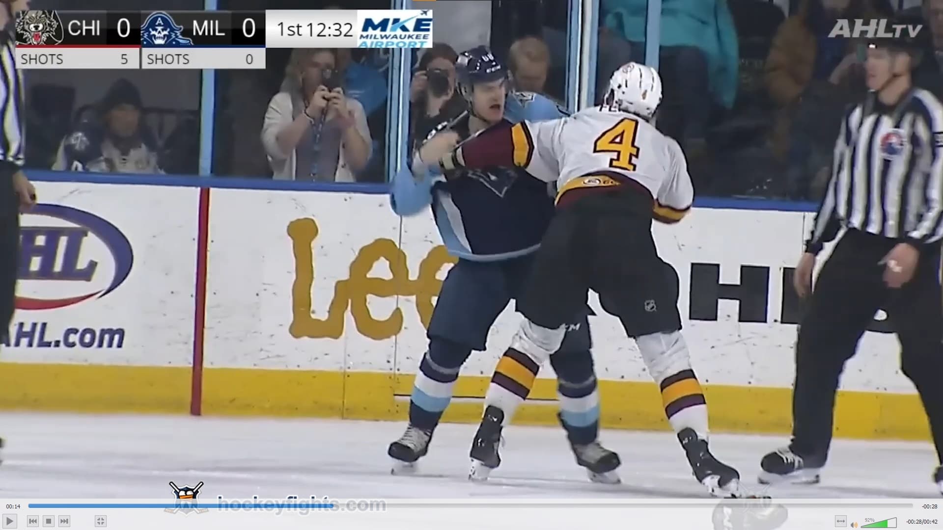 T. Feist (CHI) vs. Z. L'Heureux (MIL)