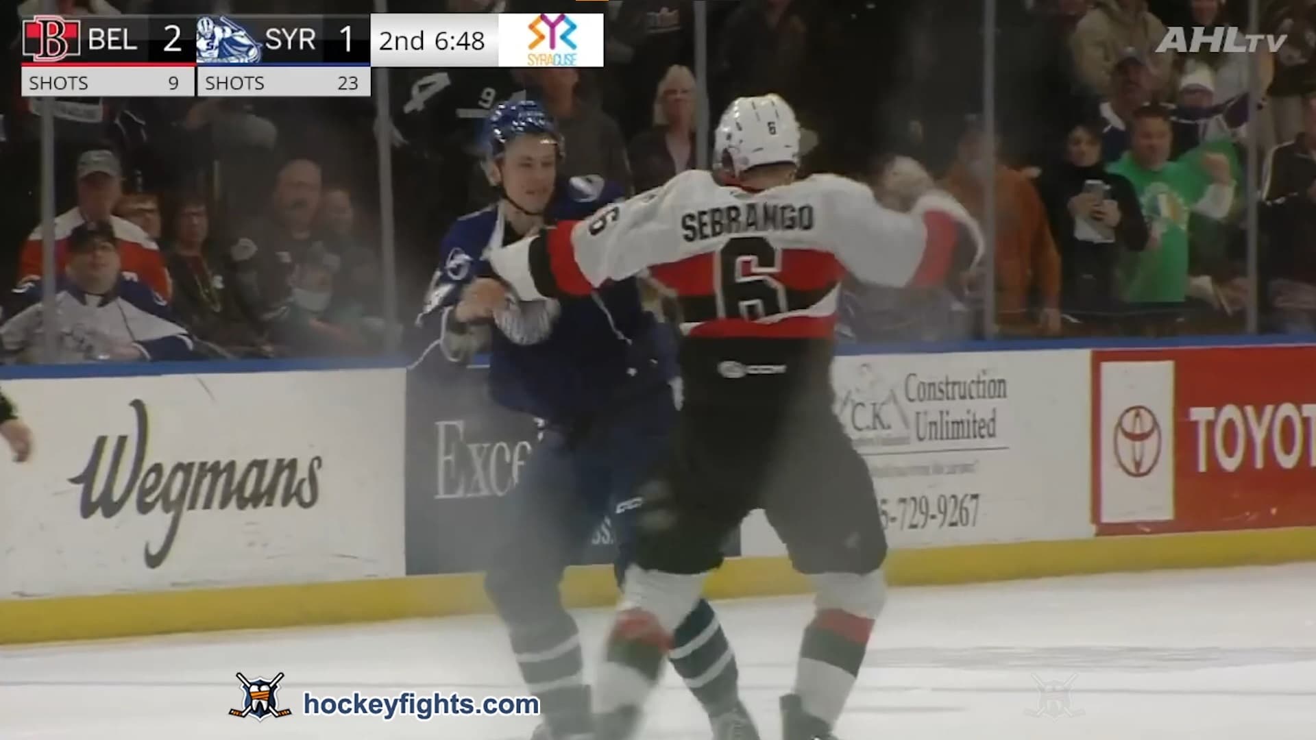 D. Sebrango (BEL) vs. T. Feist (SYR)