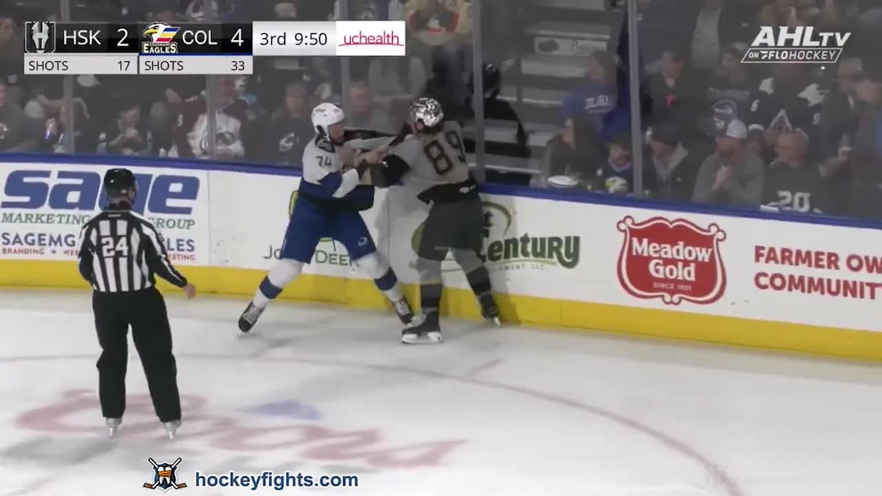 R. McKay (HSK) vs. D. Stephens (COL)