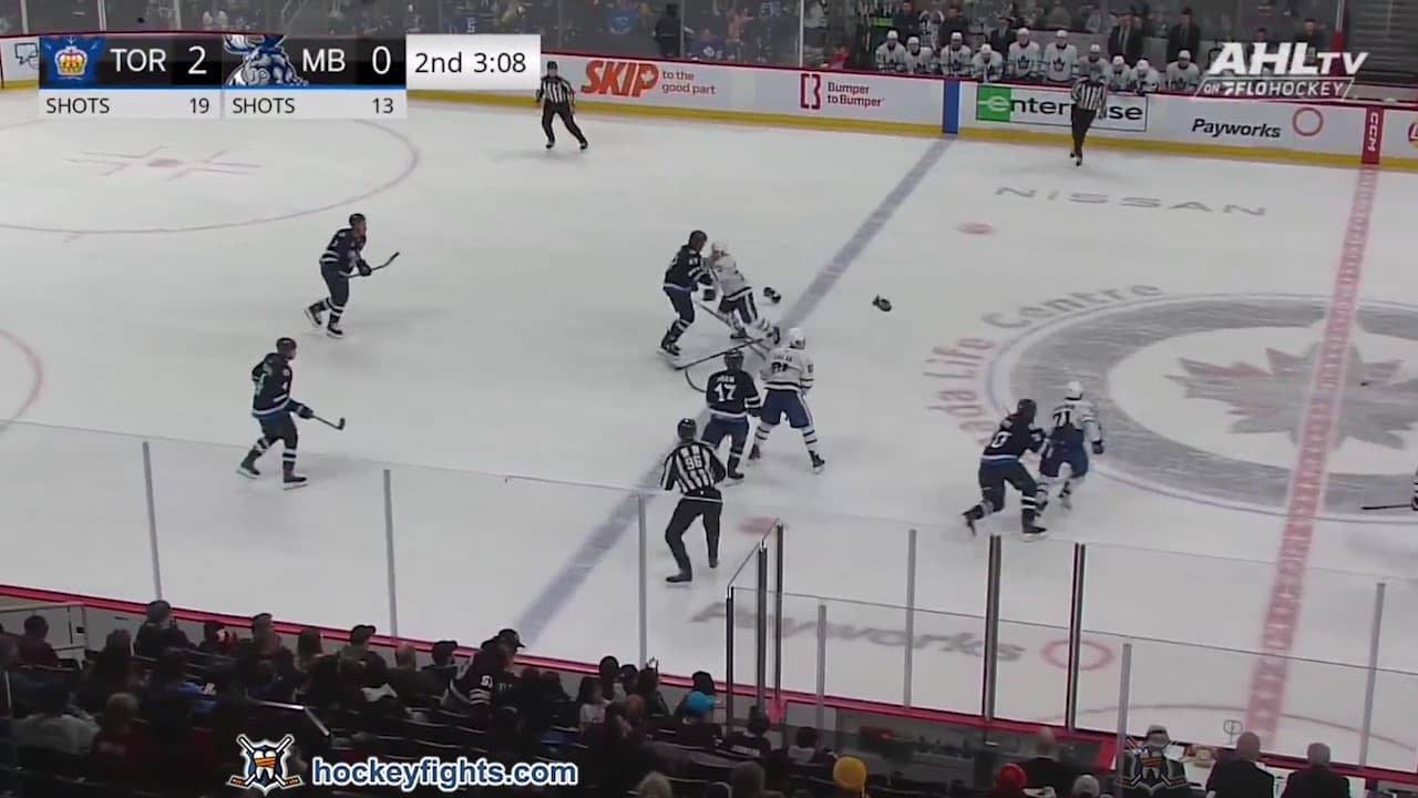 Z. Solow (TOR) vs. M. Liwiski (MTB)