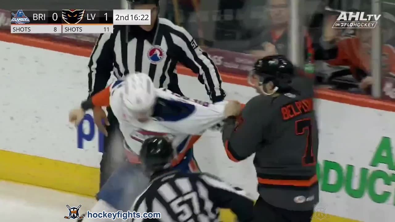 R. Piercey (BPTI) vs. L. Belpedio (LHV)