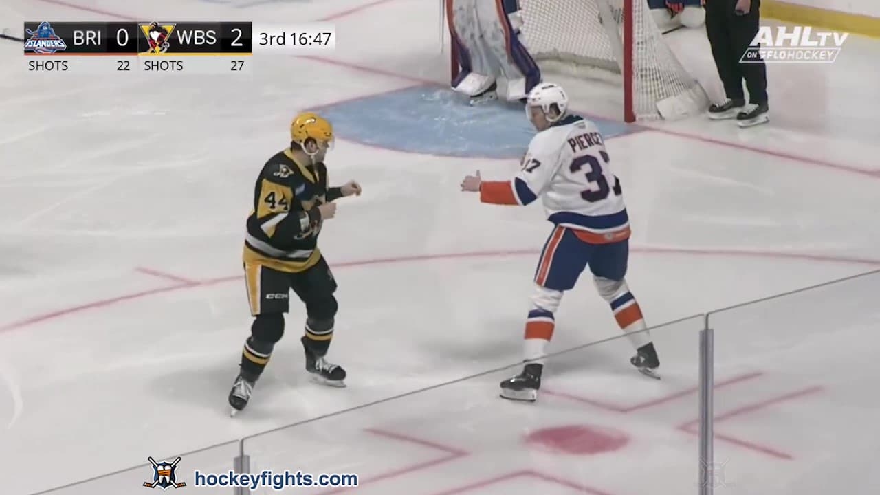 R. Piercey (BPTI) vs. J. Gruden (WBS)