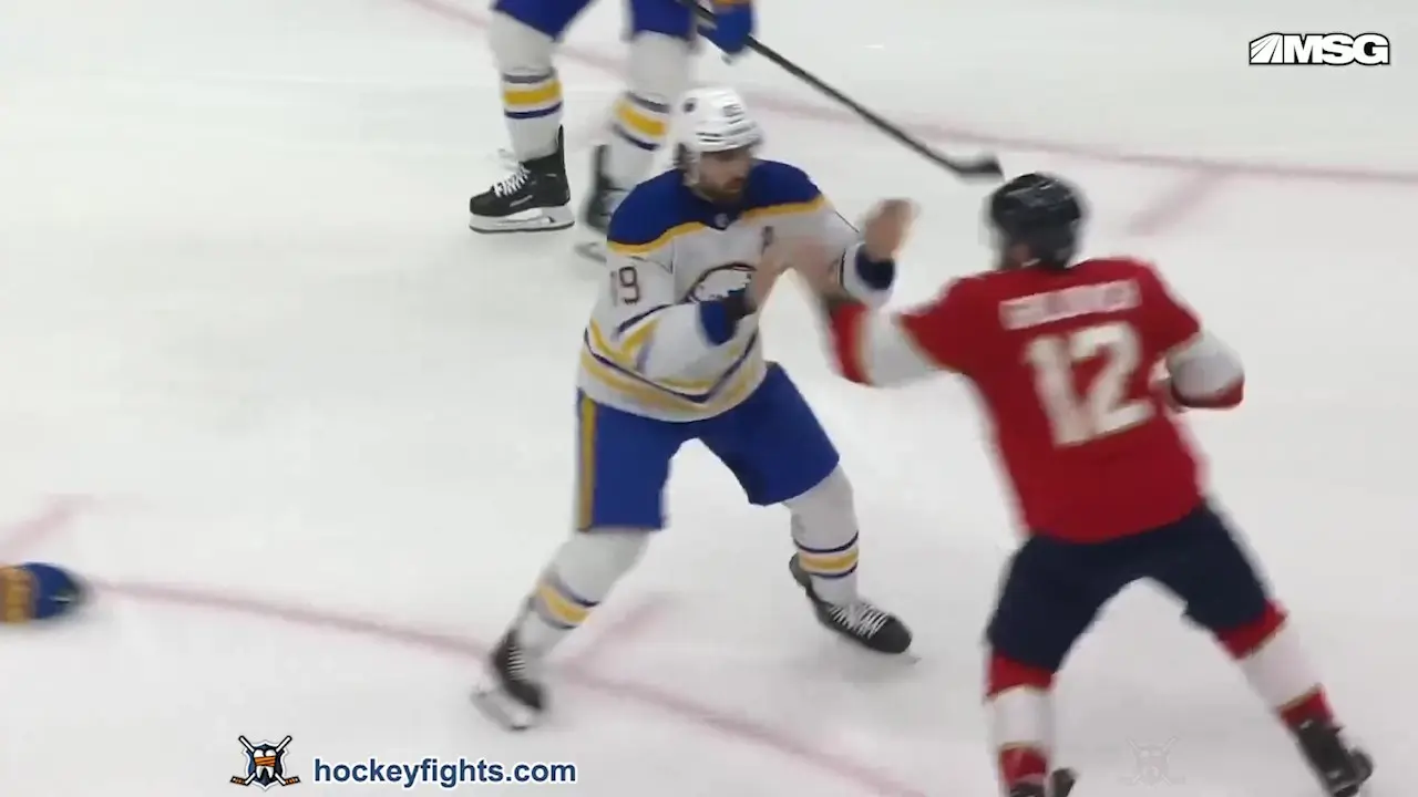 A. Tuch (BUF) vs. J. Gadjovich (FLA)
