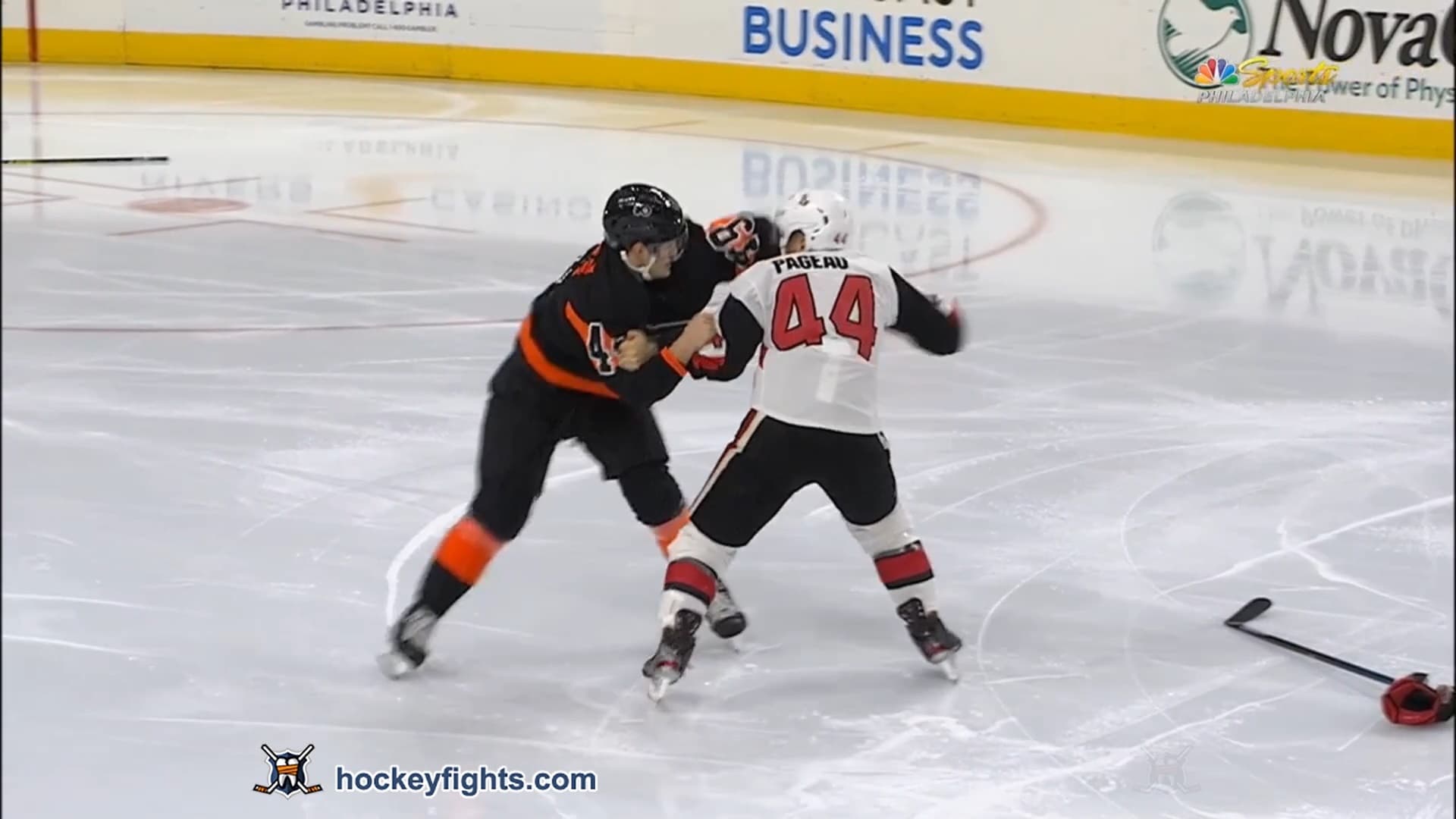 J. Pageau (OTT) vs. J. Farabee (PHI)