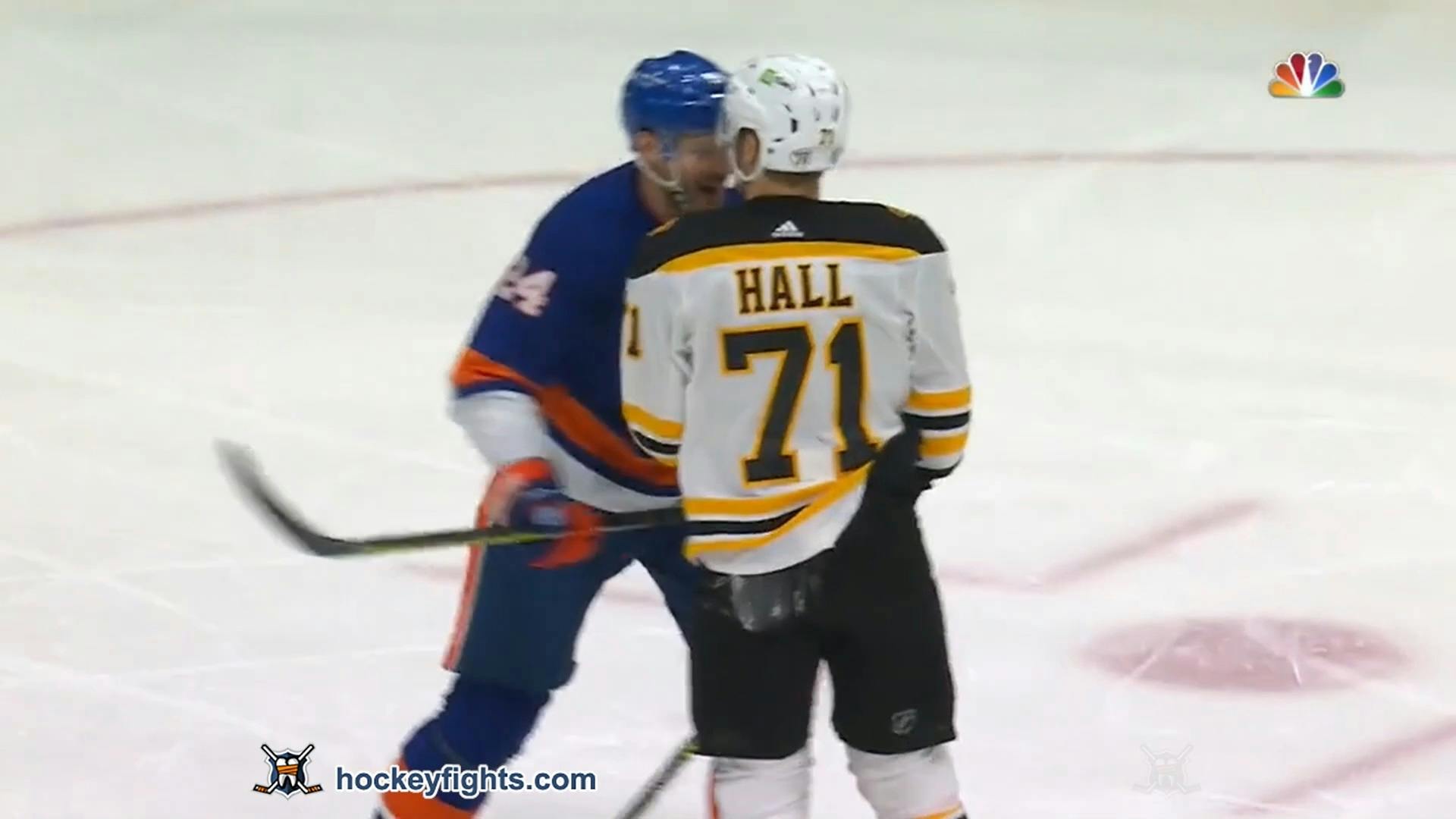 T. Hall (BOS) vs. S. Mayfield (NYI)