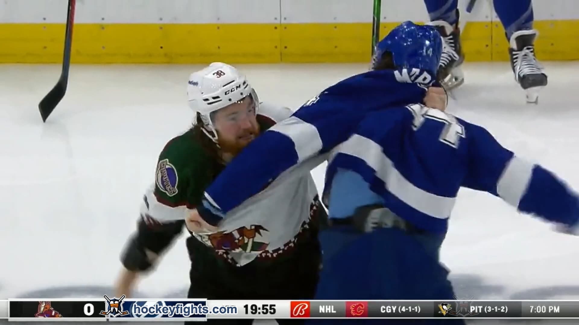 L. O'Brien (ARI) vs. P. Maroon (TBL)