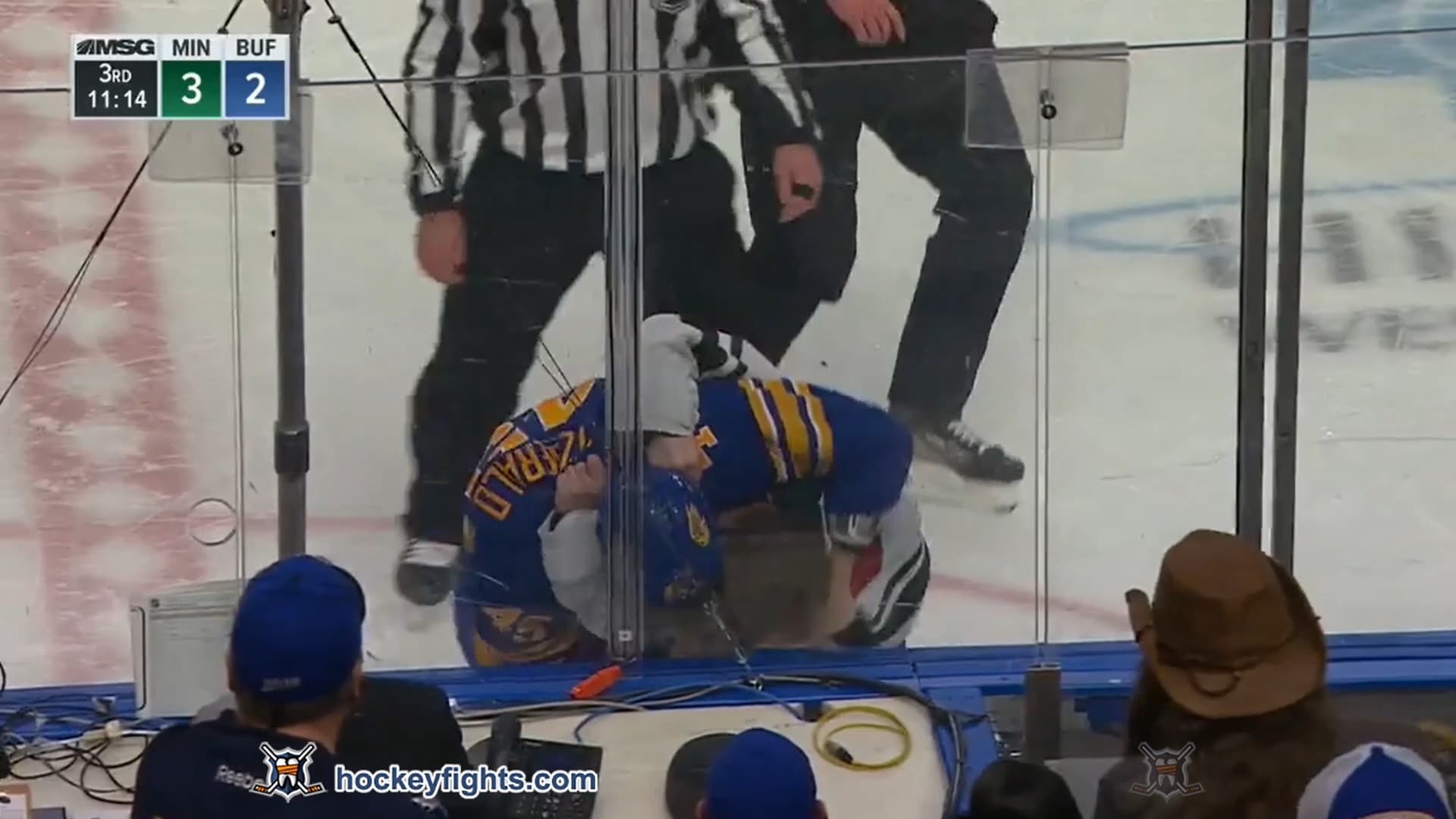 M. Shaw (MIN) vs. C. Fitzgerald (BUF)