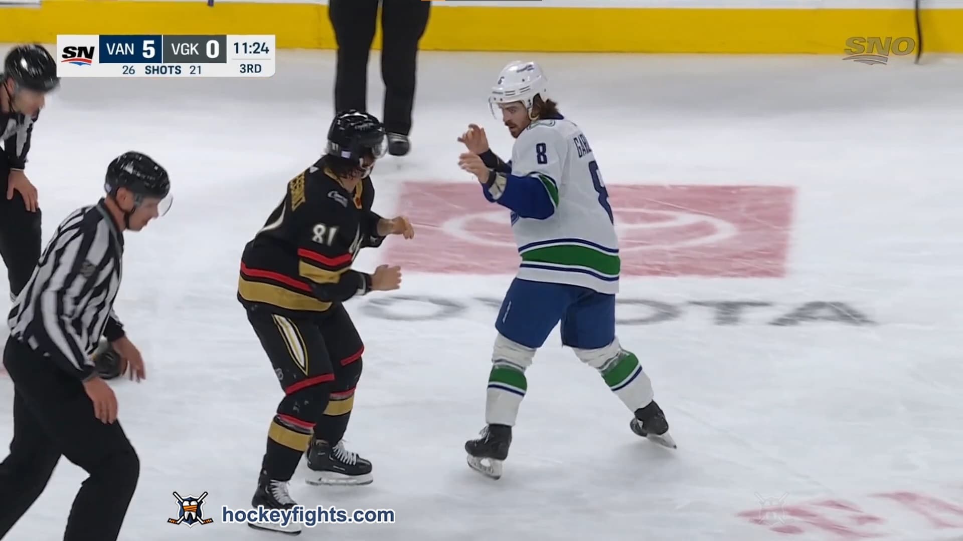 C. Garland (VAN) vs. J. Marchessault (VGK)