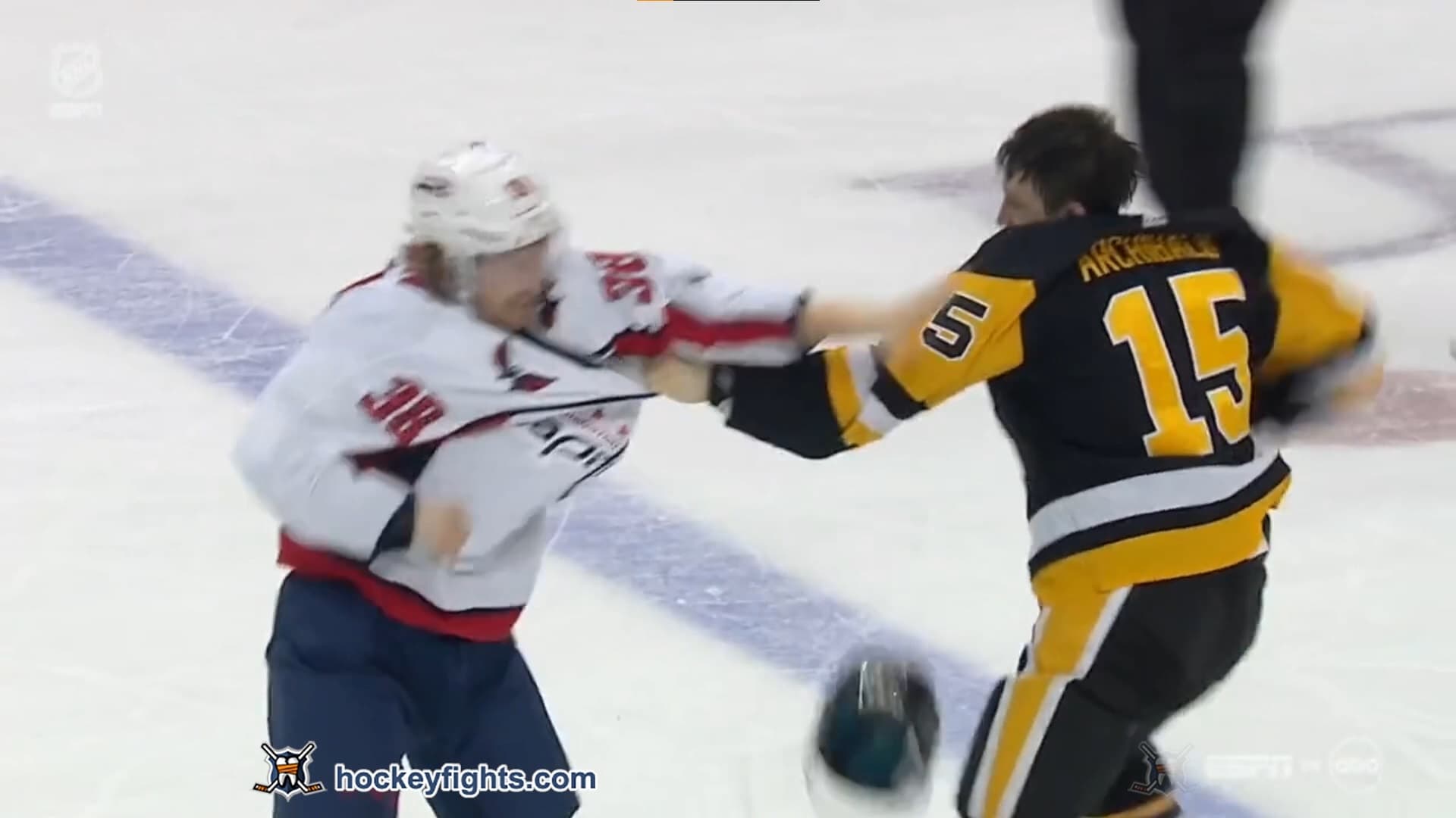R. Sandin (WSH) vs. J. Archibald (PIT)