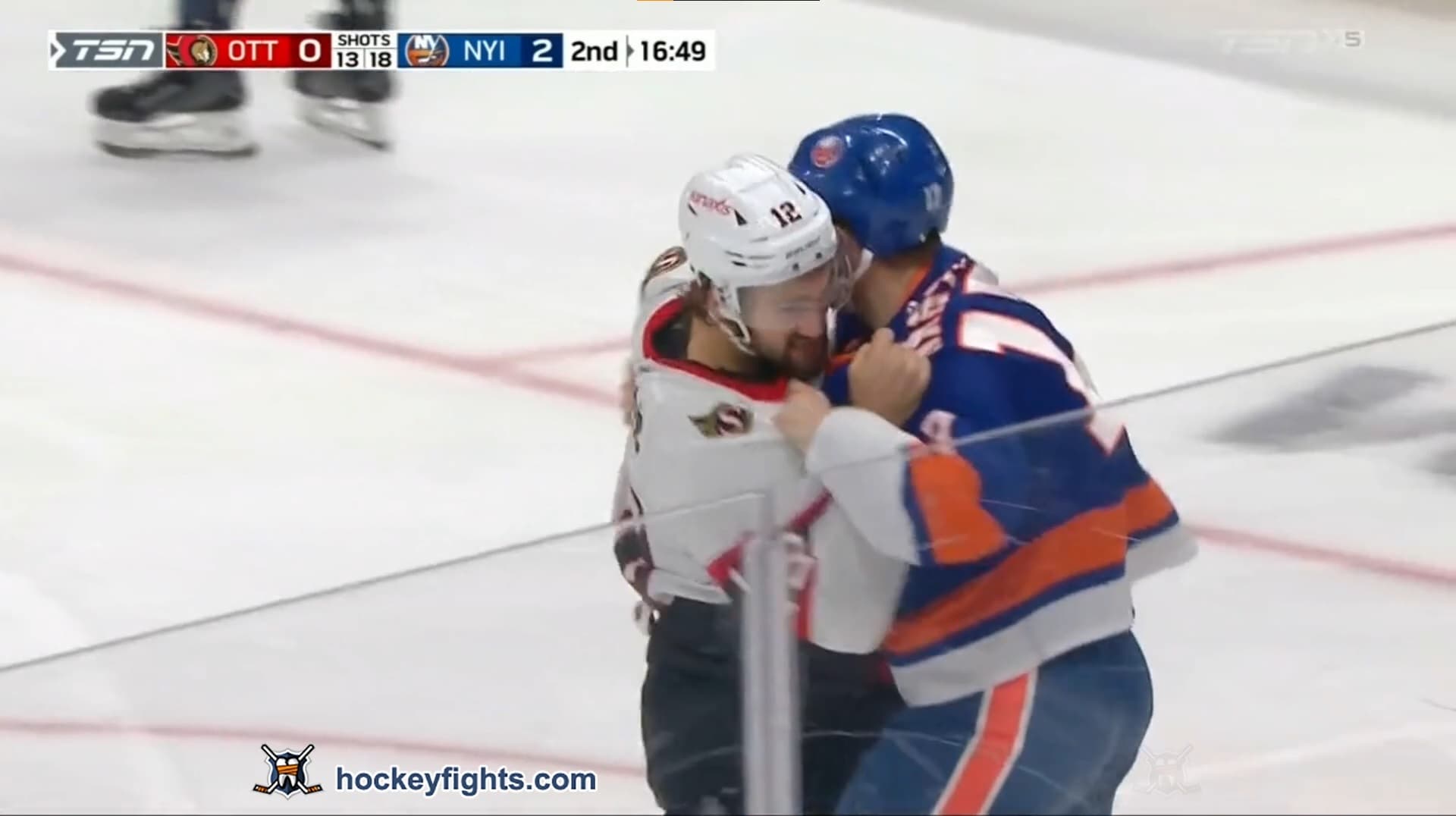 M. Kastelic (OTT) vs. M. Martin (NYI)