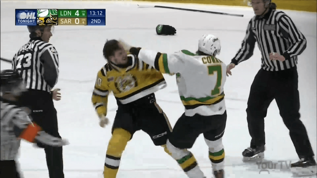 E. Cowan (LDN) vs. L. Beamish (SAR)