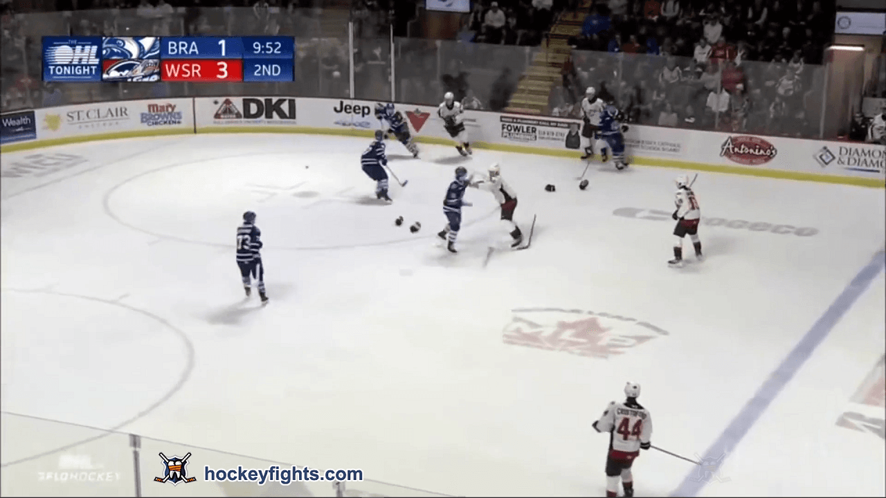 R. Gee (BRA) vs. J. Brown (WSR)