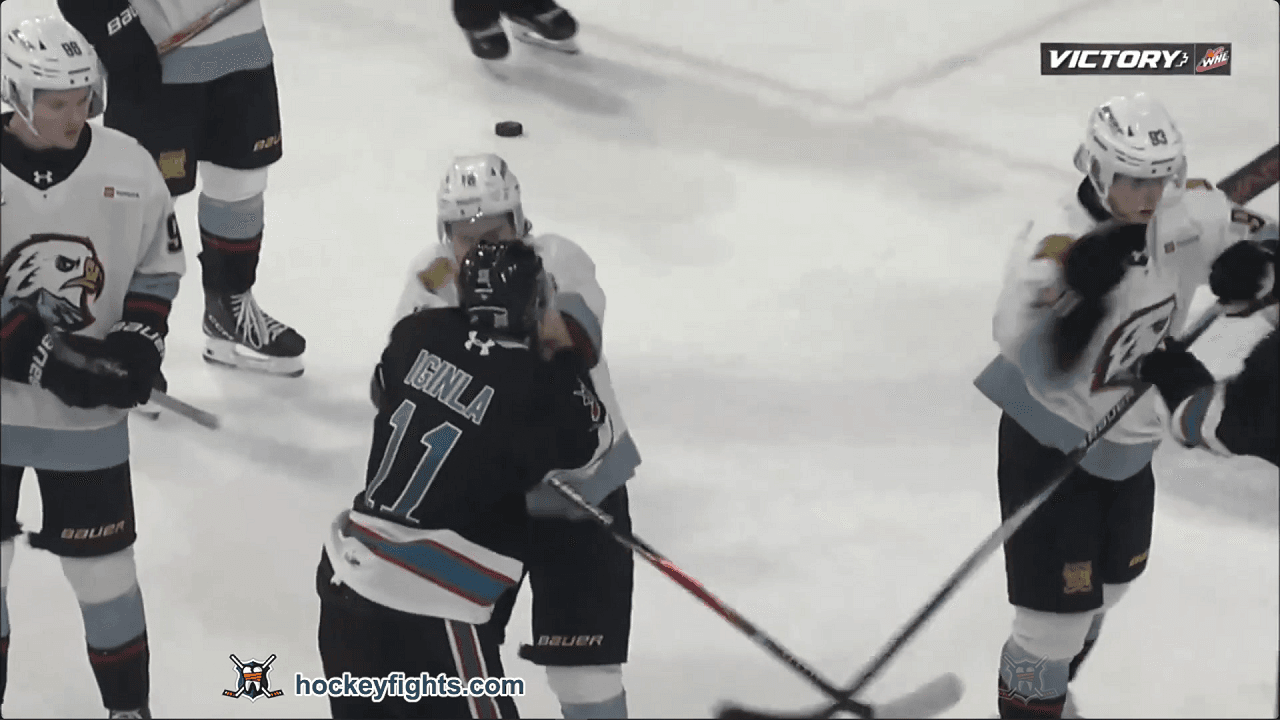 K. McDonough (POR) vs. T. Iginla (KEL)