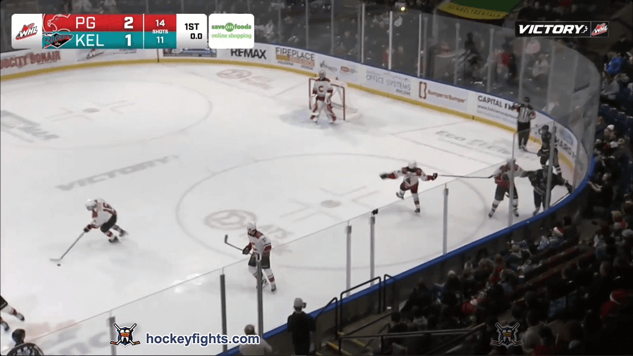 C. Vaughan (PGC) vs. H. Paupanekis (KEL)