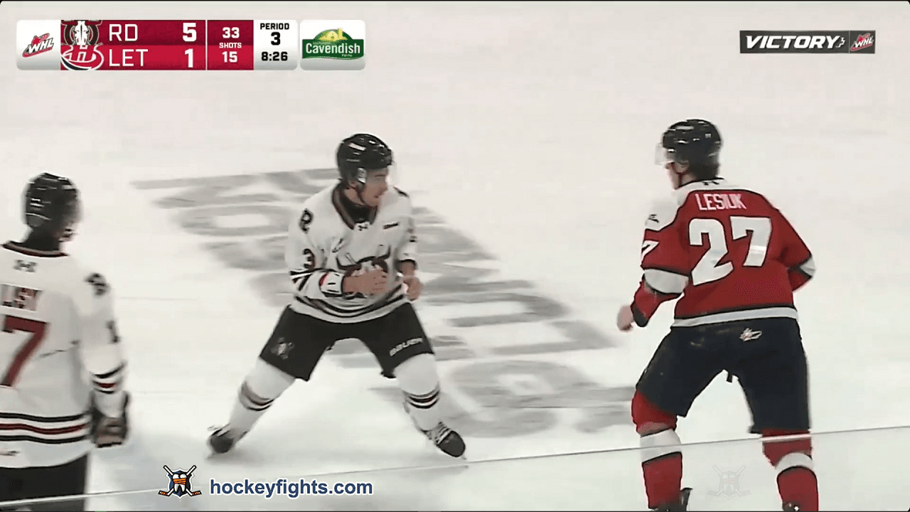 J. Missura (RDR) vs. G. Lesiuk (LET)
