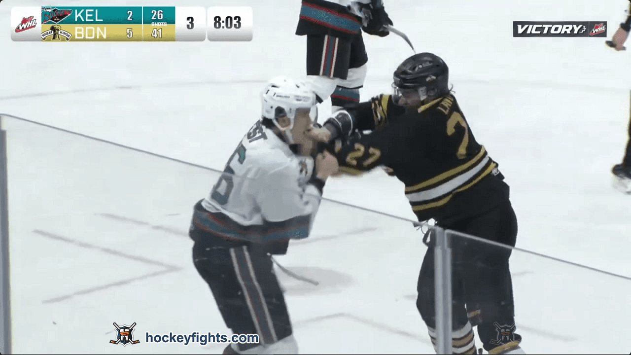 R. Guest (KEL) vs. M. Lavoie (BRN)