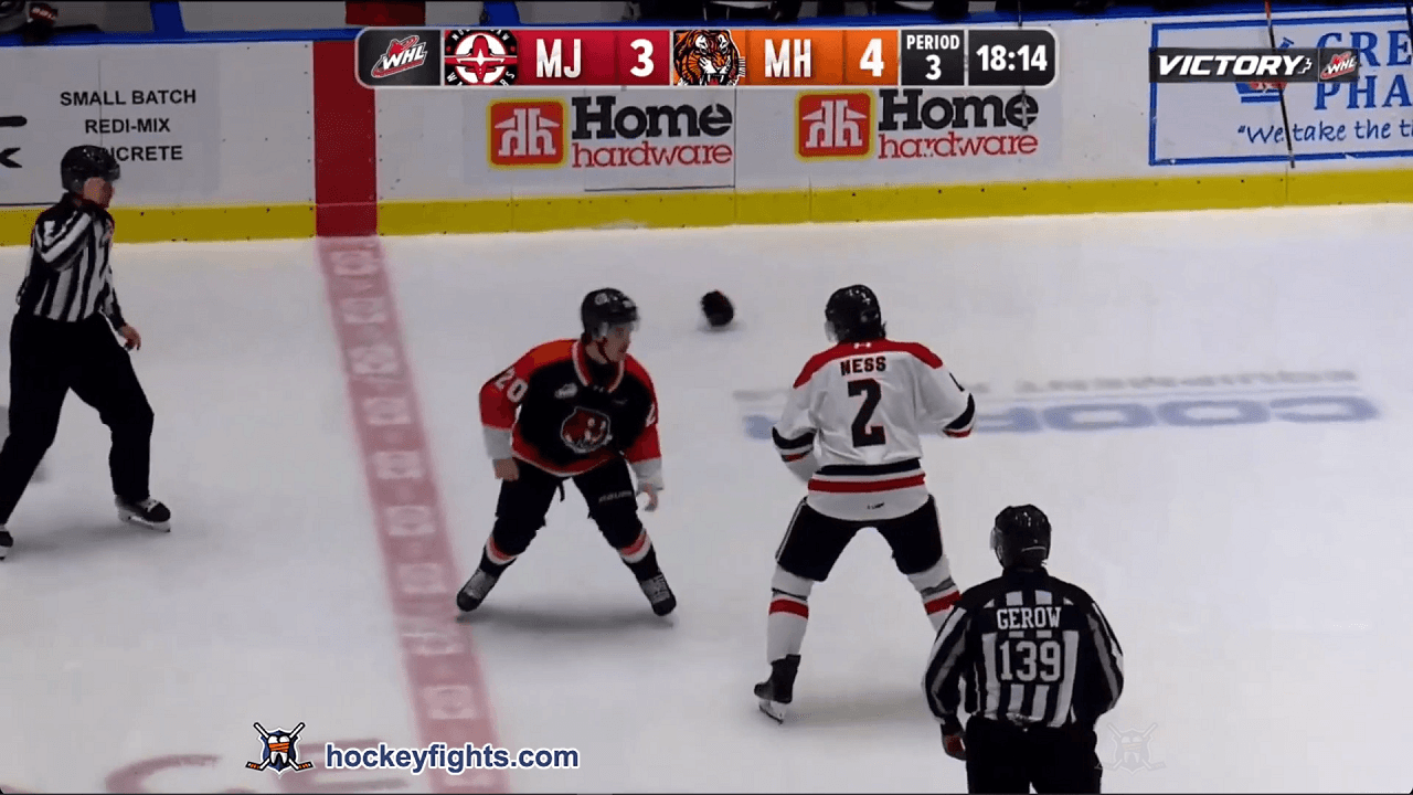 B. Ness (MJW) vs. C. Parr (MHT)