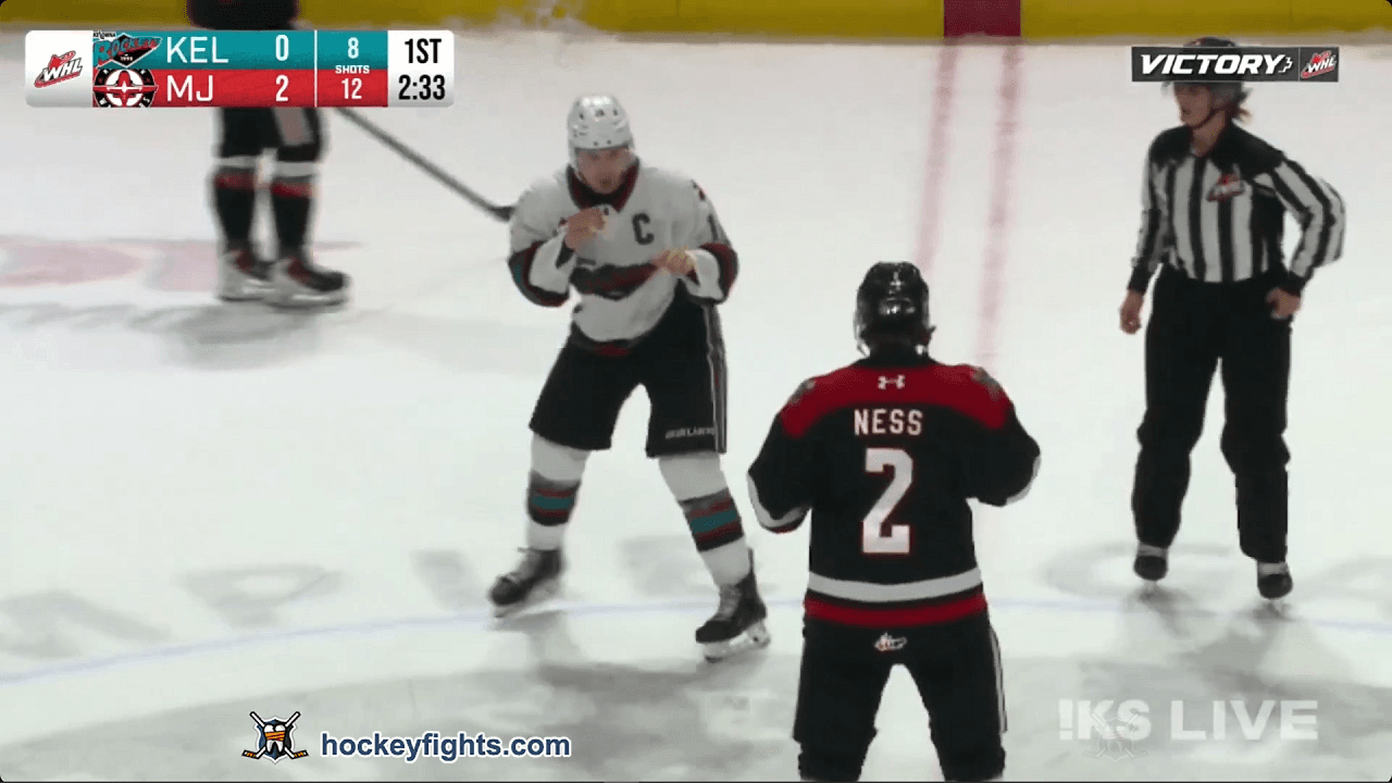 C. Wetsch (KEL) vs. B. Ness (MJW)