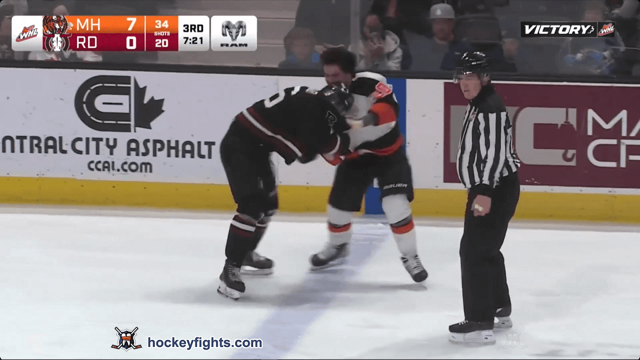 C. Parr (MHT) vs. T. Brigley (RDR)