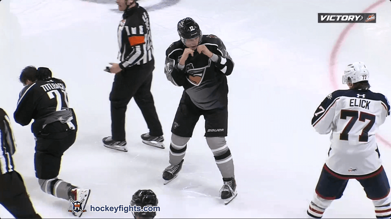 C. Elick (TRI) vs. B. Olson (VAN)