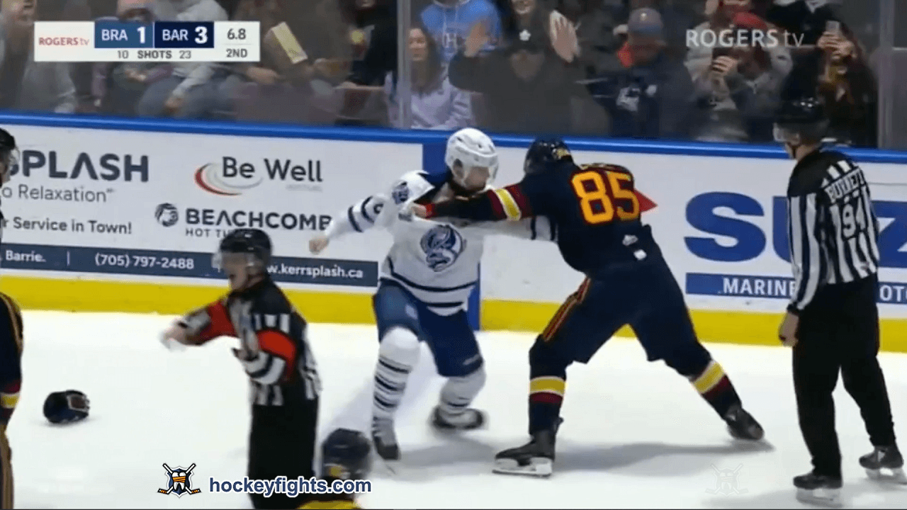 R. Gee (BRA) vs. C. Lowe (BAR)