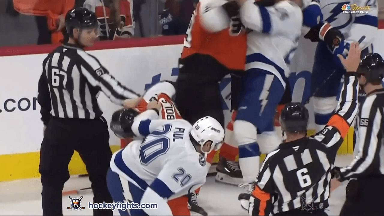 N. Paul (TBL) vs. R. Abols (PHI)