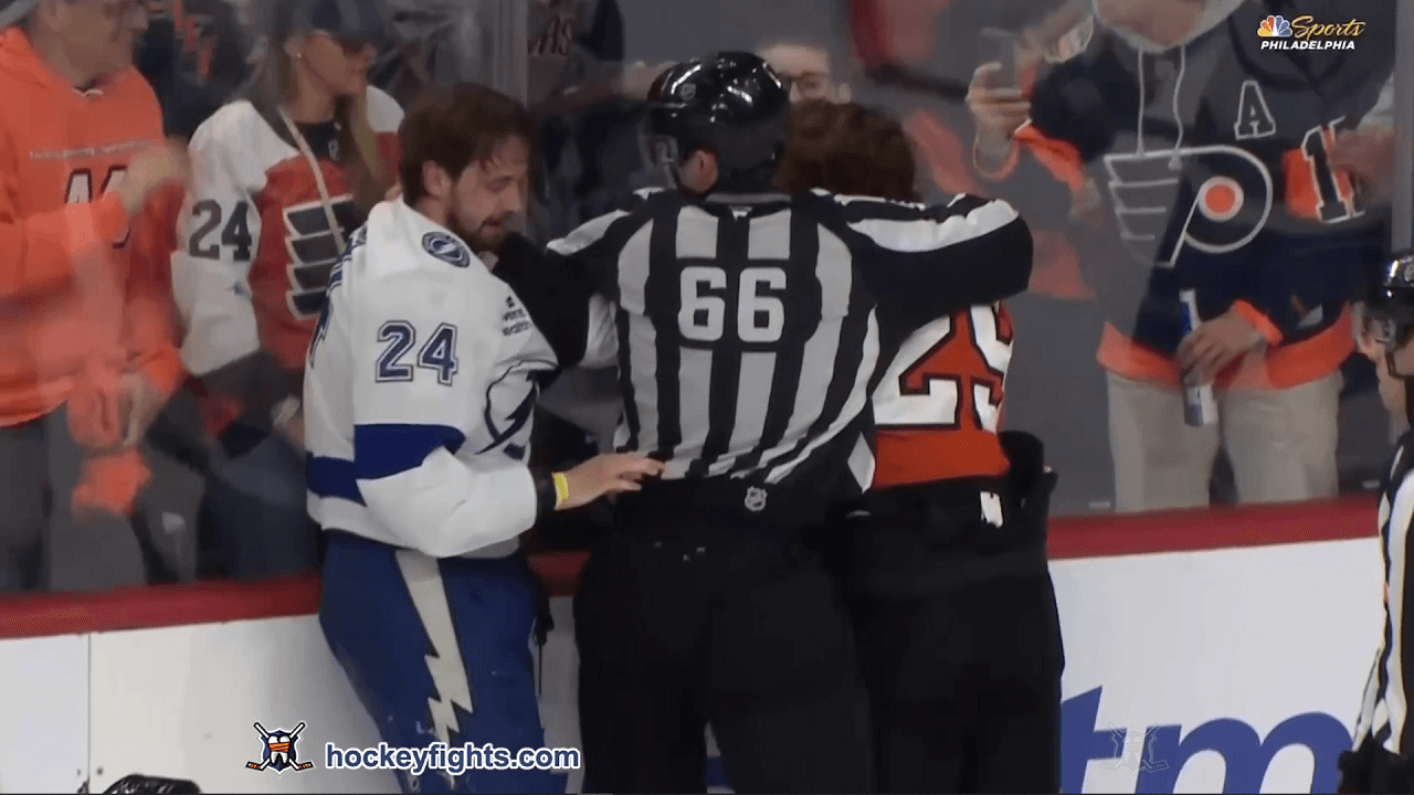 M. Crozier (TBL) vs. N. Grebenkin (PHI)