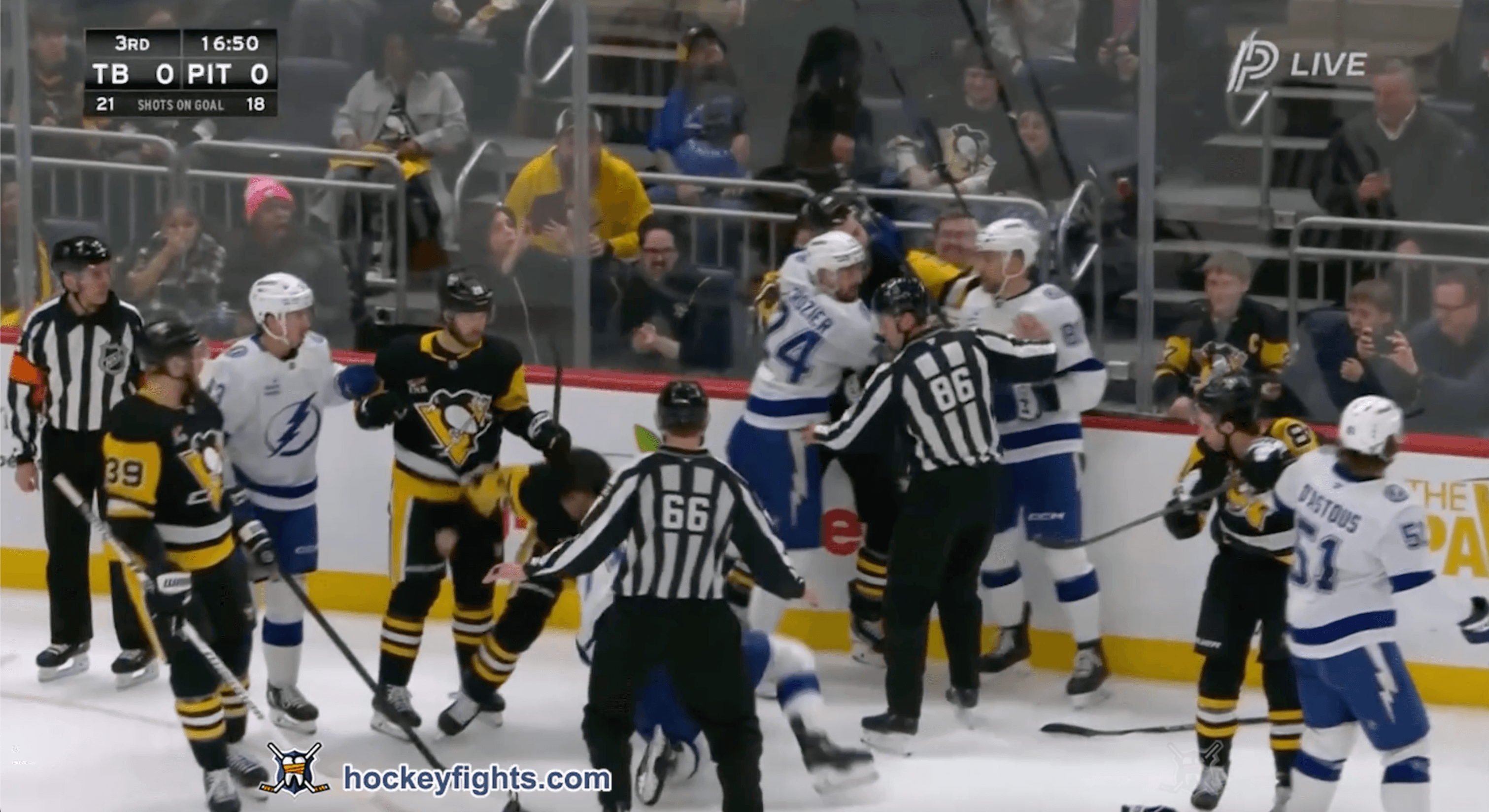 A. Cirelli (TBL) vs. C. Clifton (PIT)