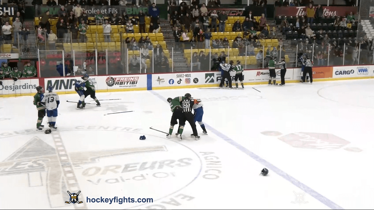 Z. Morin (SNB) vs. S. Rioux (VDO)