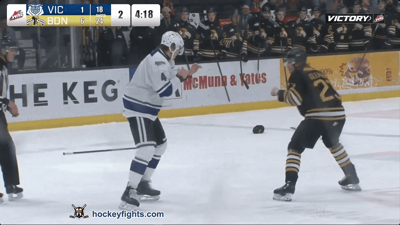 S. Fryer (VIC) vs. G. Gleasman (BRN)