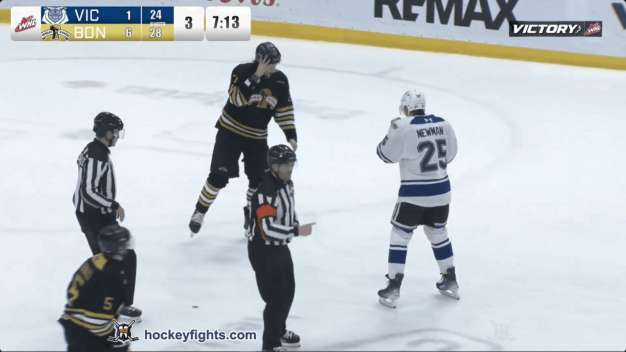 R. Newman (VIC) vs. M. Lavoie (BRN)