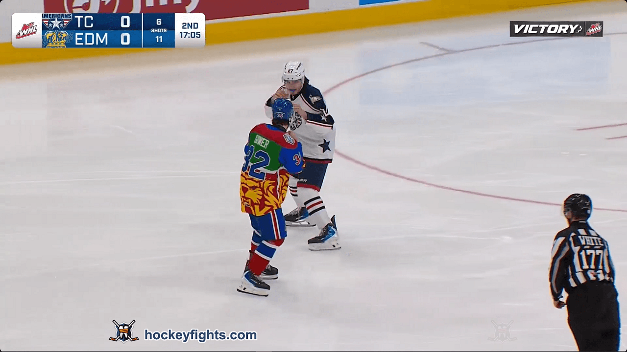 M. Mykichuk (TRI) vs. R. Gower (EOK)