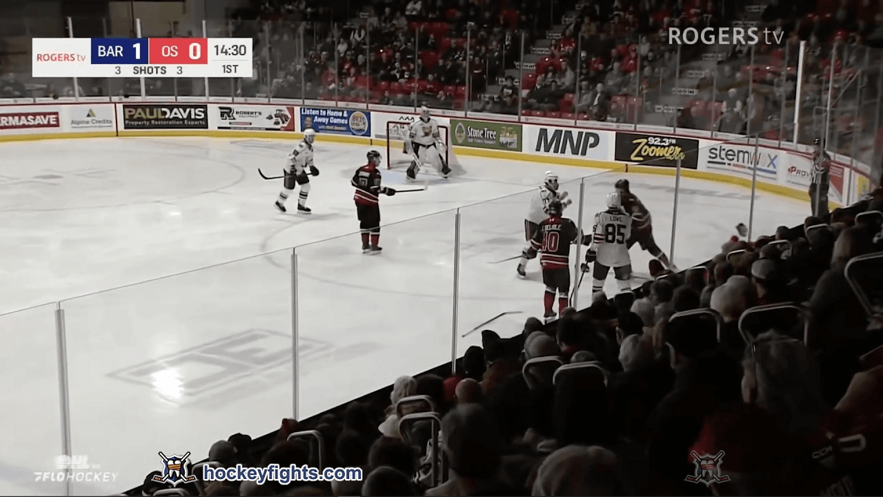 K. Aitcheson (BAR) vs. W. Royston (OSA)