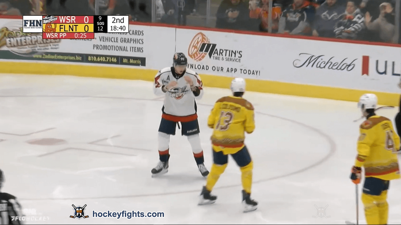 J. Nesbitt (WSR) vs. J. Colosimo (FLI)