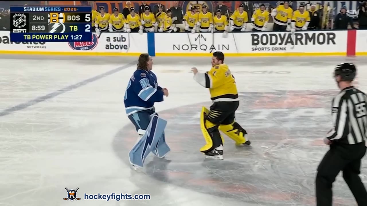 J. Swayman (BOS) vs. A. Vasilevskiy (TBL)