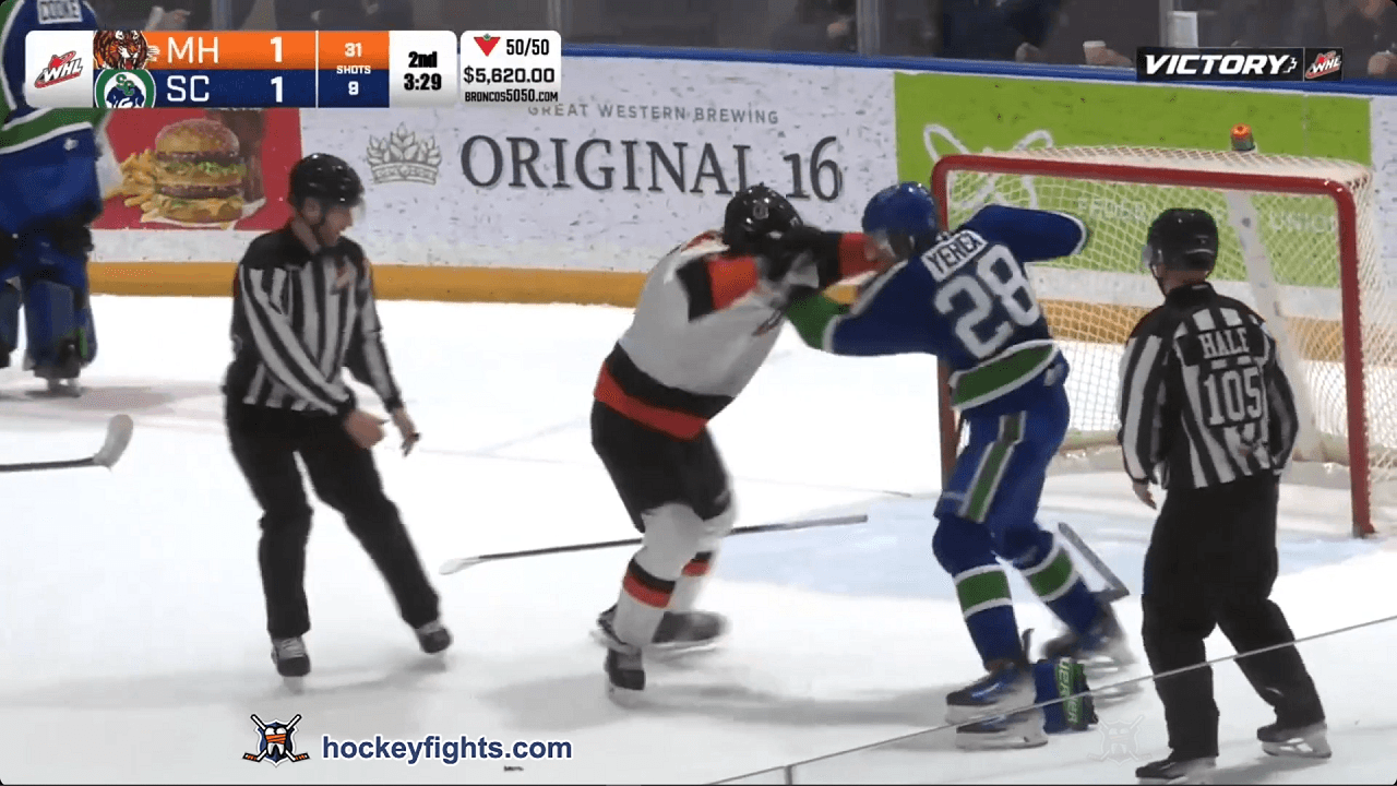 C. Cunningham (MHT) vs. D. Yerex (SCB)