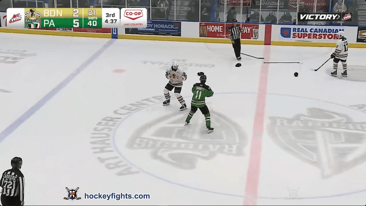 G. Pantelas (BRN) vs. L. Burrett (PAR)