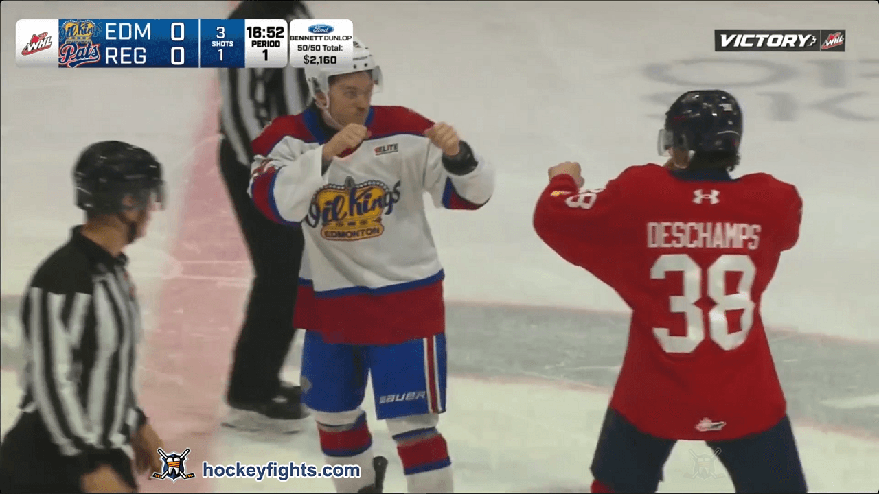 R. Gower (EOK) vs. D. Deschamps (REG)