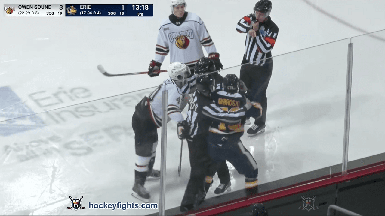 T. Delisle (OSA) vs. L. Ambrosio (ERI)