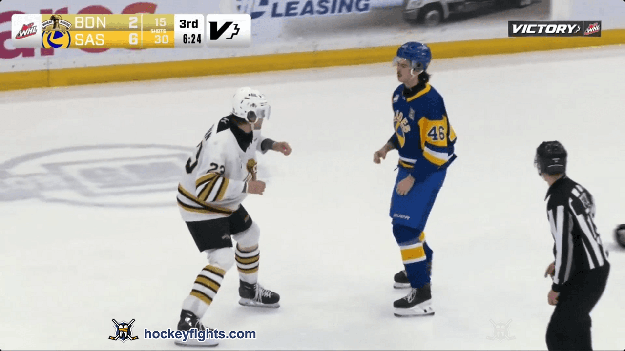 G. Gleasman (BRN) vs. K. Allan (SAS)