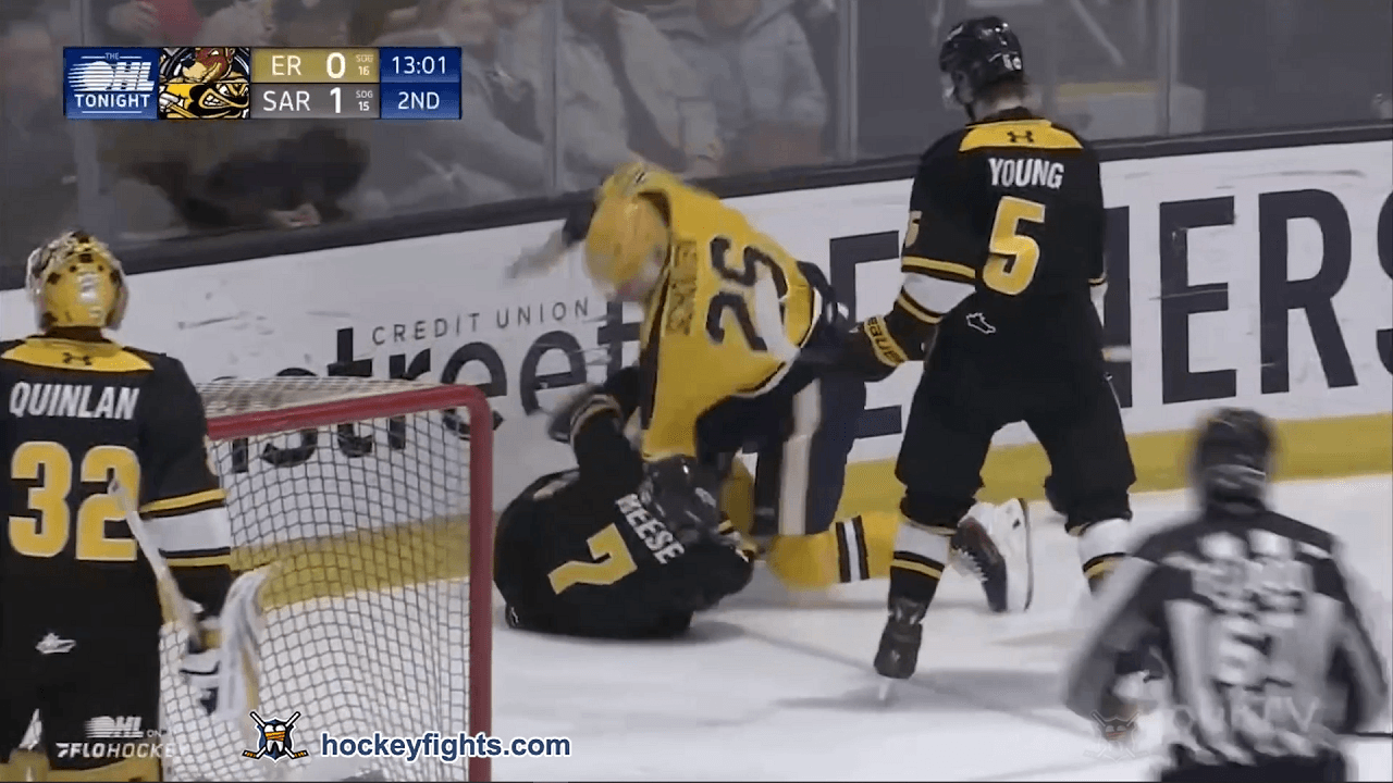 J. Schouten (ERI) vs. J. Reese (SAR)