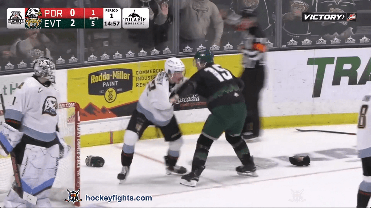 G. Darby (POR) vs. J. Vaughan (EVT)