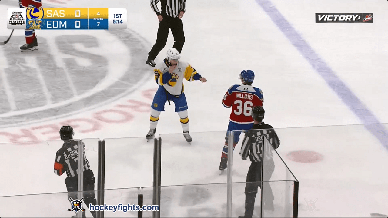 G. Clark (SAS) vs. M. Williams (EOK)