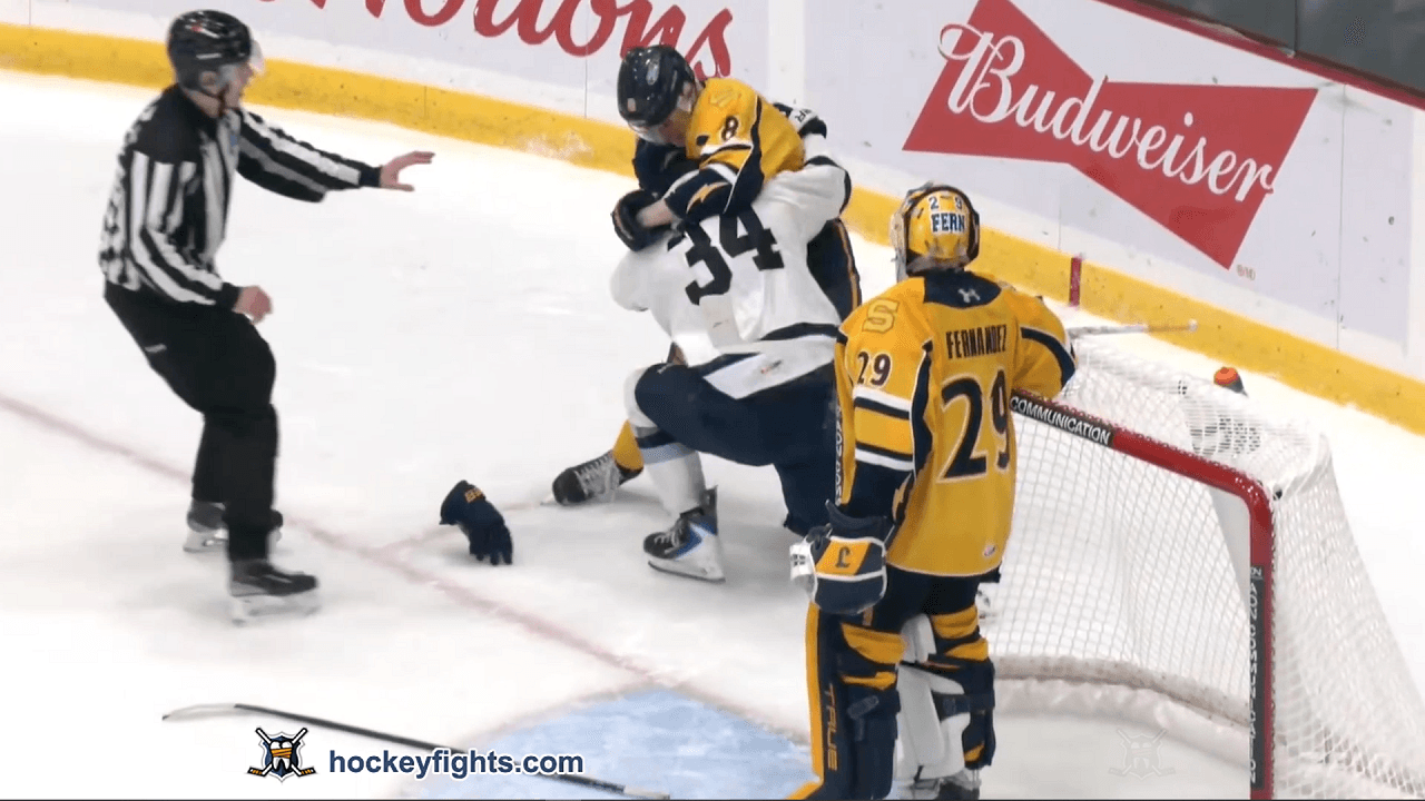 O. Lampron (SHE) vs. D. Hockley (SHA)