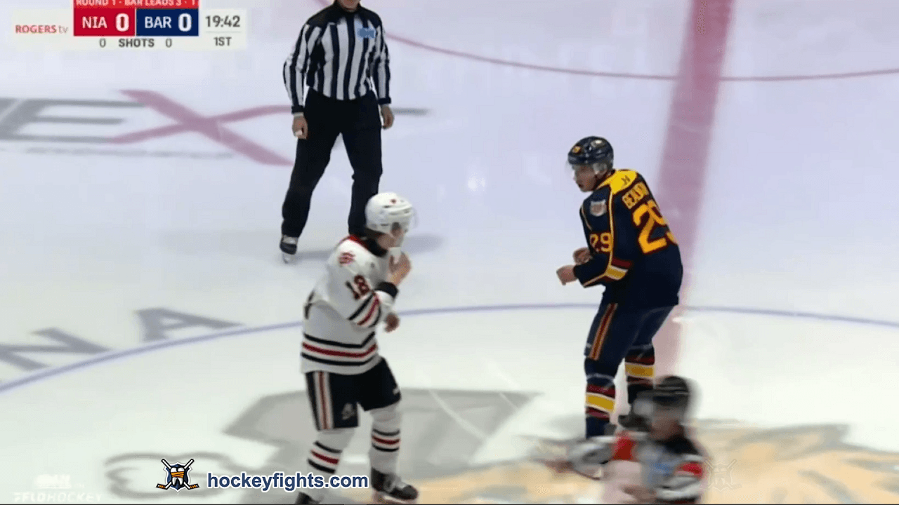 E. Czata (NIA) vs. C. Beaudoin (BAR)