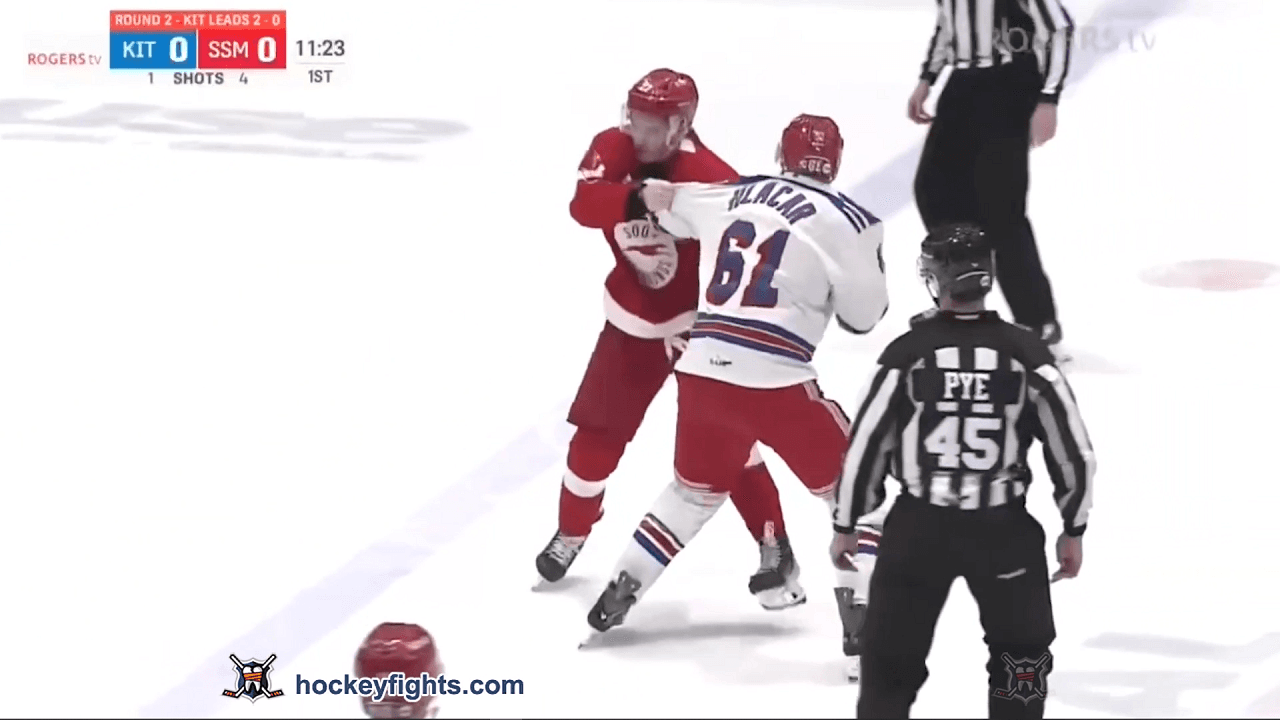 M. Hlacar (KIT) vs. J. Charron (SSM)