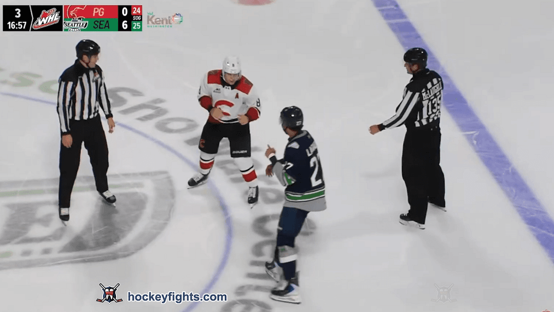 WHL Regular Season Fight Log (2027) - Page 3 | HockeyFights