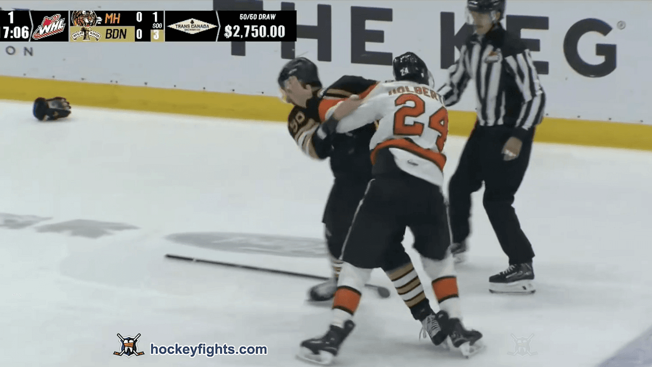 B. Holberton (MHT) vs. J. McGregor (BRN)