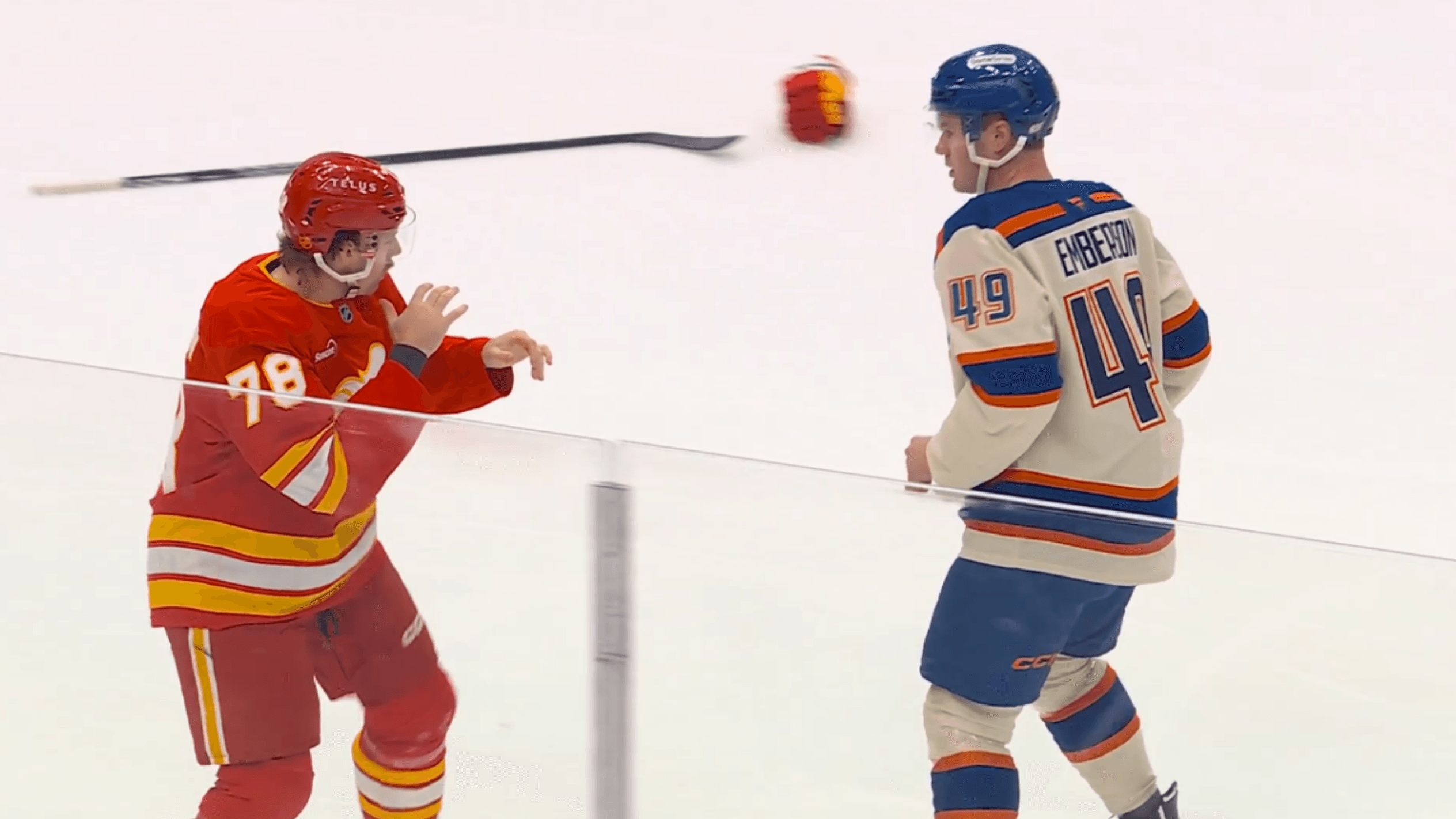 B. Othmann (CGY) vs. T. Emberson (EDM)