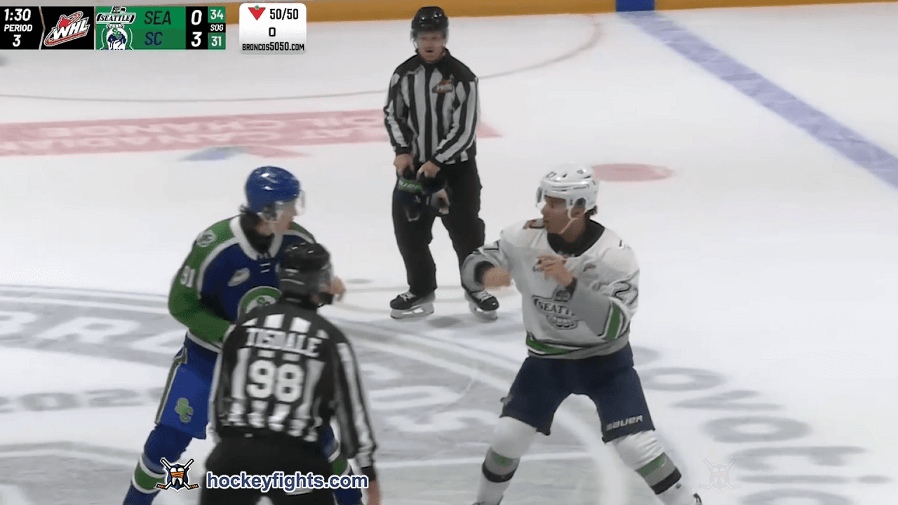 M. Laraque (SEA) vs. S. Farushev (SCB)